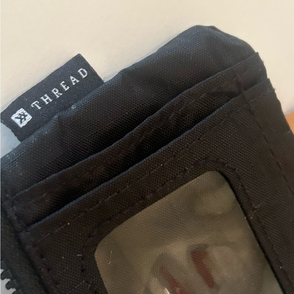 BRAND NEW- THREAD WALLET BLACK - ADVENTURE POUCH WALLET - Picture 7 of 11